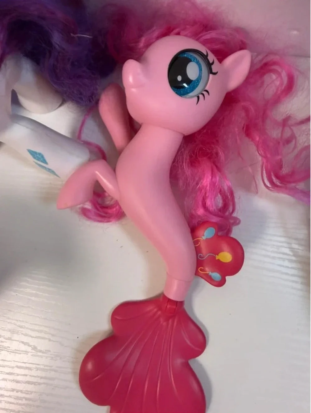 Hasbro My Little Pony Lot – Rarity Light-Up Figure, Pinkie Pie Mermaid & G3 Pony